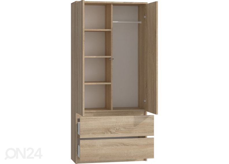 Vaatekaappi Trent 90 cm kuvasuurennos