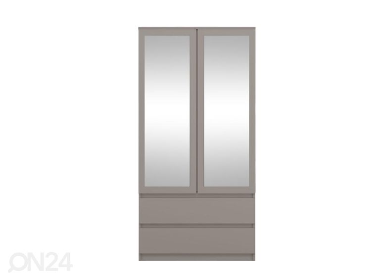 Vaatekaappi Trent 90 cm, peilillä kuvasuurennos