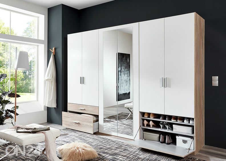 Vaatekaappi Venlo 270 cm kuvasuurennos