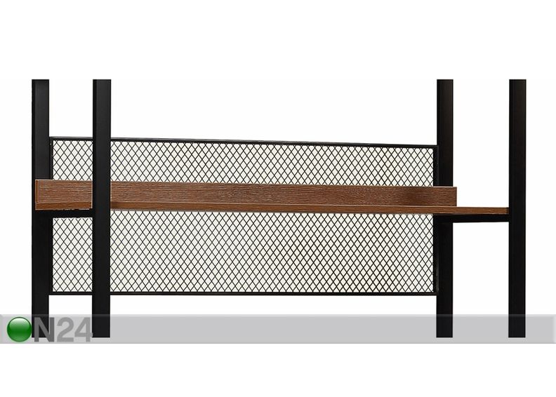 Vaatekaappijärjestelmä (5 hyllyä + 2 tankoa) 120x200 cm kuvasuurennos