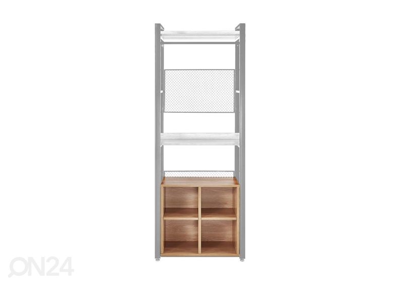 Vaatekaappijärjestelmä 4-osainen kenkähylly (80 cm, vaalea) kuvasuurennos