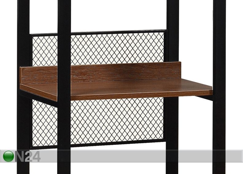 Vaatekaappijärjestelmä 60x200 cm (5 hyllyä + 2 tankoa) kuvasuurennos
