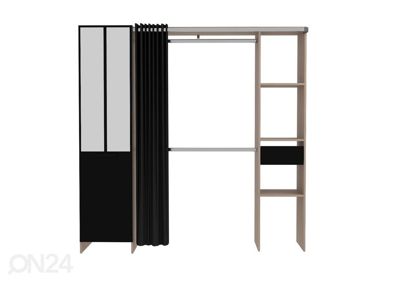 Vaatekaappijärjestelmä Atelier 180 cm kuvasuurennos