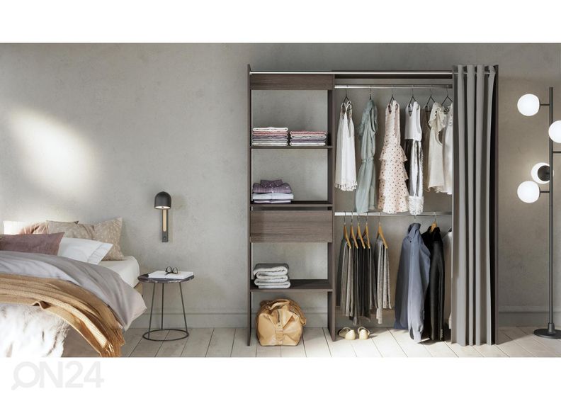 Vaatekaappijärjestelmä Chic 114-168 cm kuvasuurennos