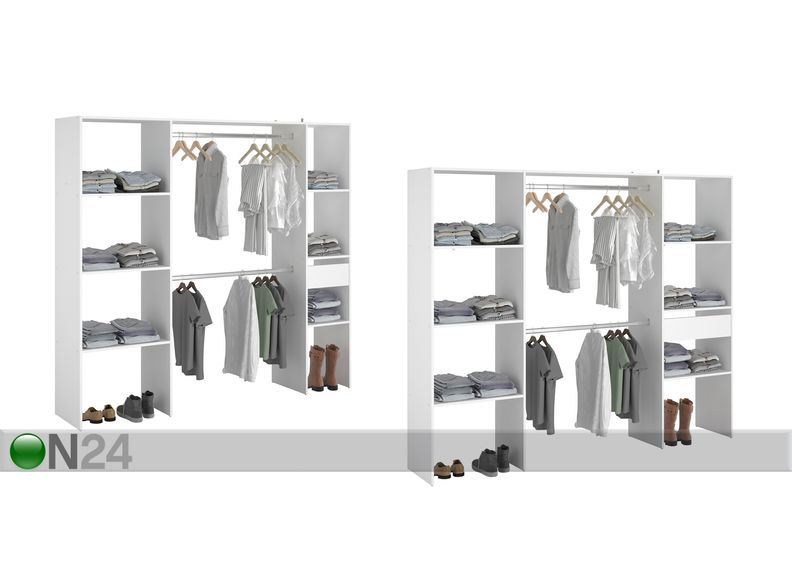 Vaatekaappijärjestelmä Combi kuvasuurennos