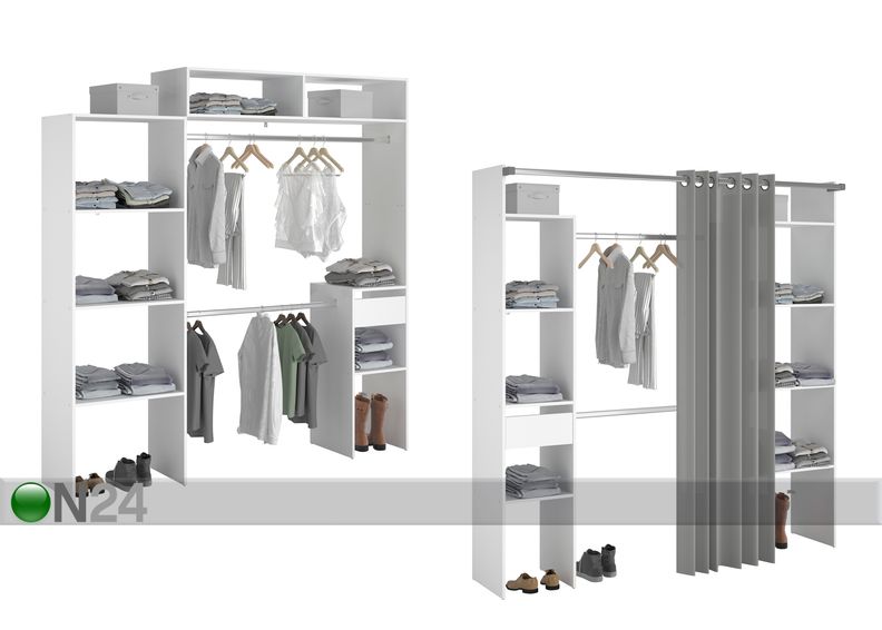 Vaatekaappijärjestelmä Combi kuvasuurennos