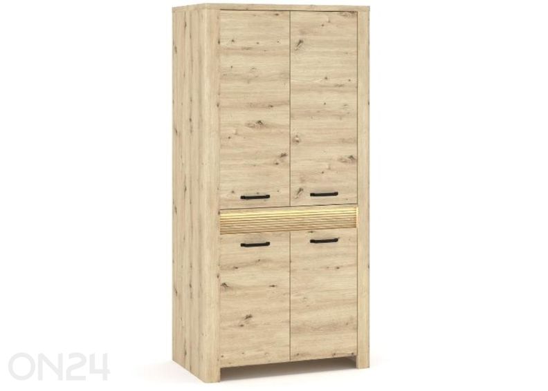 VaatekaappiMoris 96 cm + LED kuvasuurennos