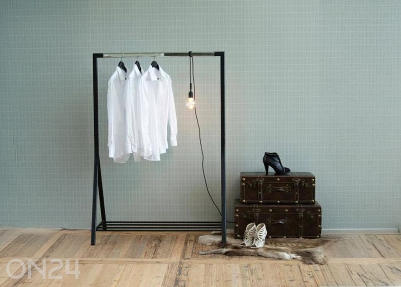 Vaaterekki Frado musta kuvasuurennos