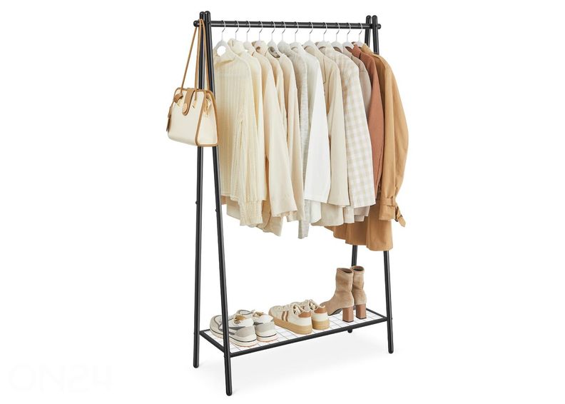 Vaaterekki, musta kuvasuurennos