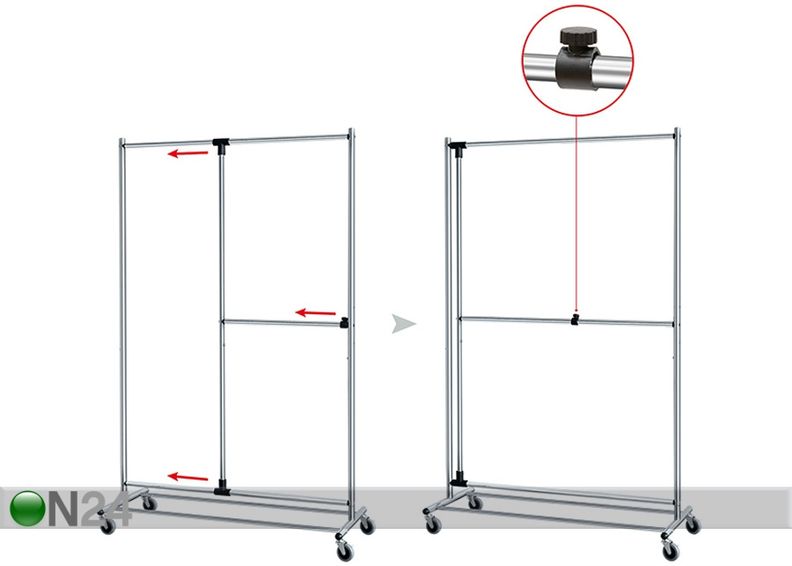 Vaaterekki Tatkraft Marvel kuvasuurennos