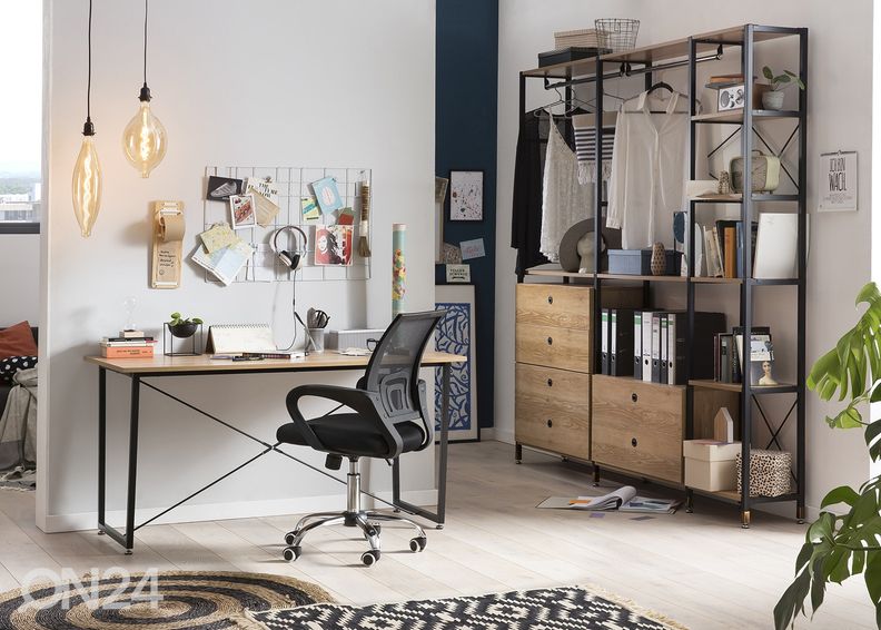 Vaatesäilytysjärjestelmä / hyllykkö kuvasuurennos