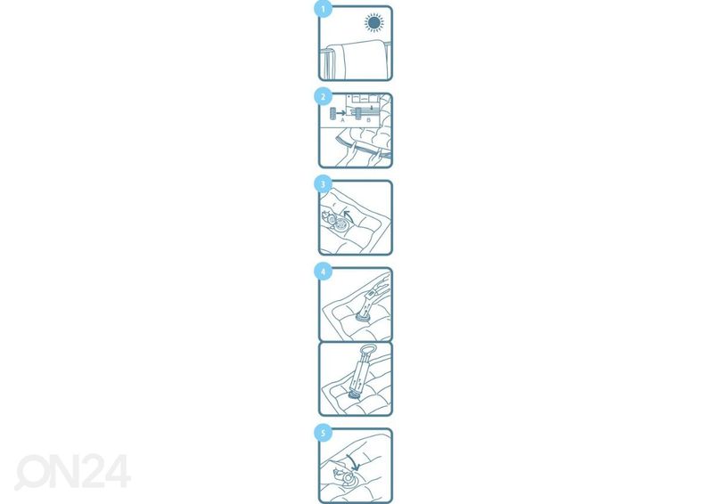 Vaatteiden vakuumipussit 2 kpl 60x70cm Lamart LT8025 kuvasuurennos