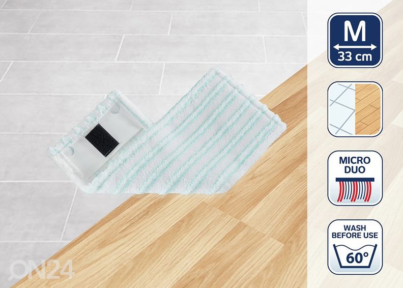 Vaihtomoppi Leifheit Clean Twist M Ergo micro duo kuvasuurennos