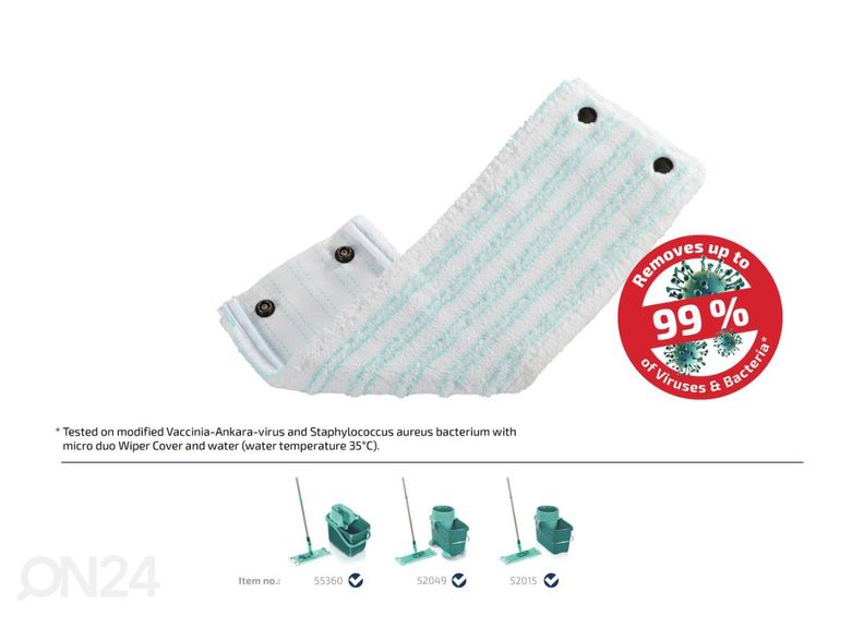Vaihtomoppi Leifheit Twist XL MicroDuo kuvasuurennos