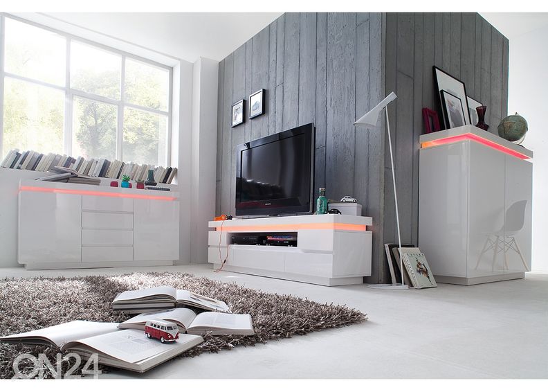 Valkoinen lipasto Ocean 48983WW8 LED-valaistuksella kuvasuurennos