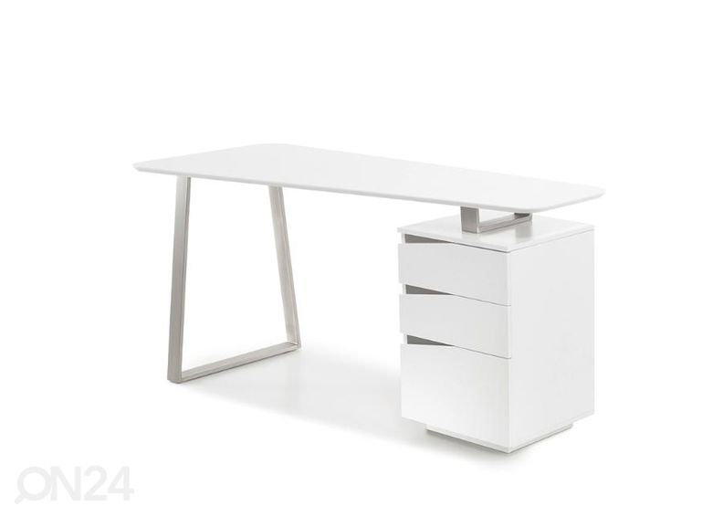 Valkoinen työpöytä Tori 40168WZ2 kuvasuurennos