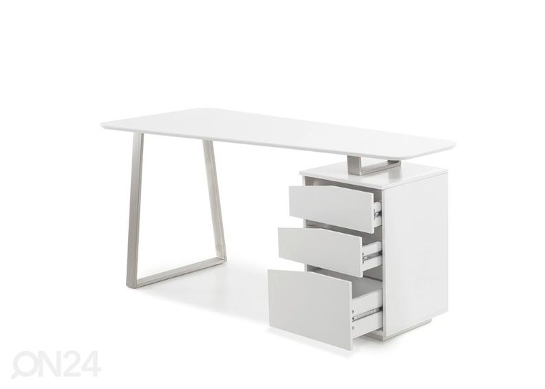 Valkoinen työpöytä Tori 40168WZ2 kuvasuurennos