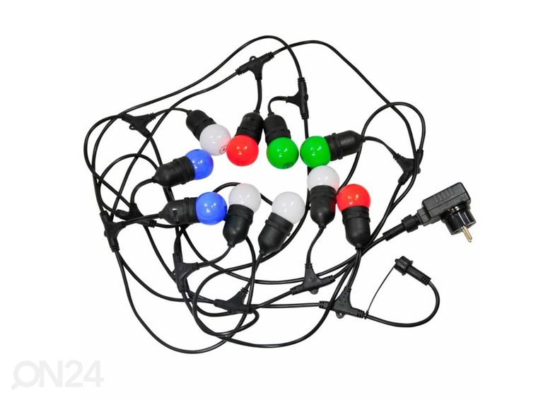 Valonauha Garland Party 5,6 m, 10xE27 kuvasuurennos