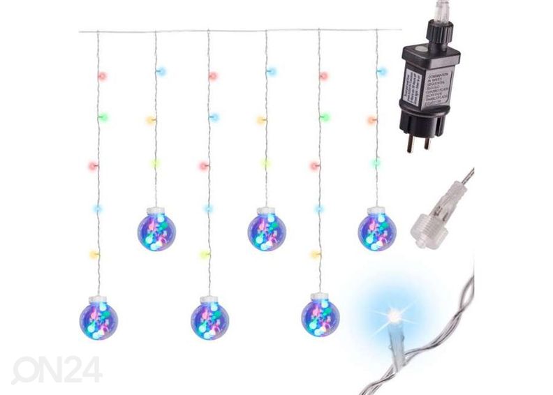 Valoverho 3 m 108LED kuvasuurennos