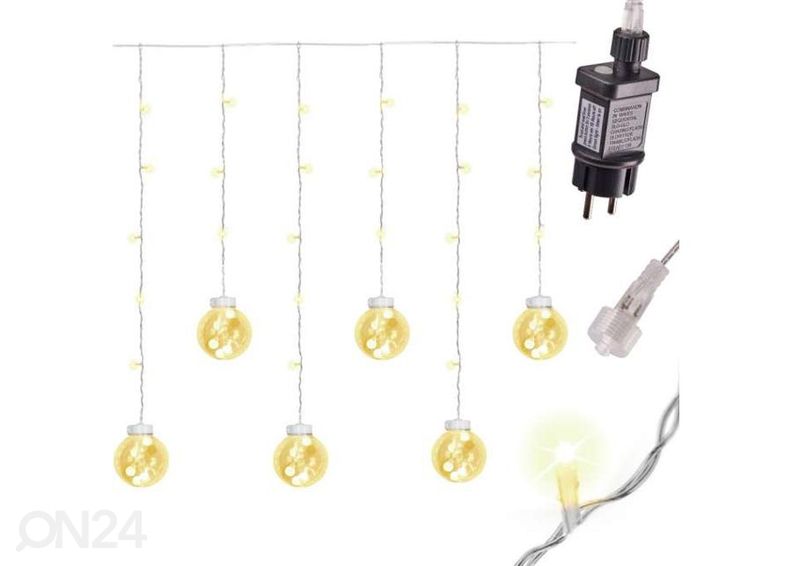 Valoverho 3 m 108LED kuvasuurennos