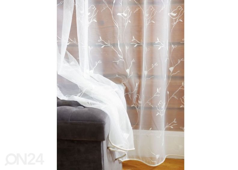 Valoverho Linnut 150x230 cm kuvasuurennos