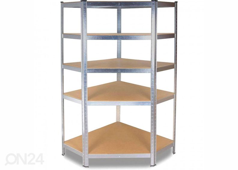 Varaston kulmahylly kuvasuurennos