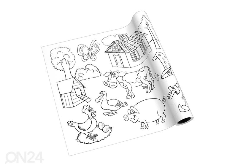 Värityspaperirulla kuvasuurennos