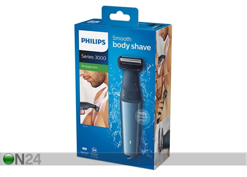 Vartalotrimmeri Philips Bodygroom 3000 kuvasuurennos