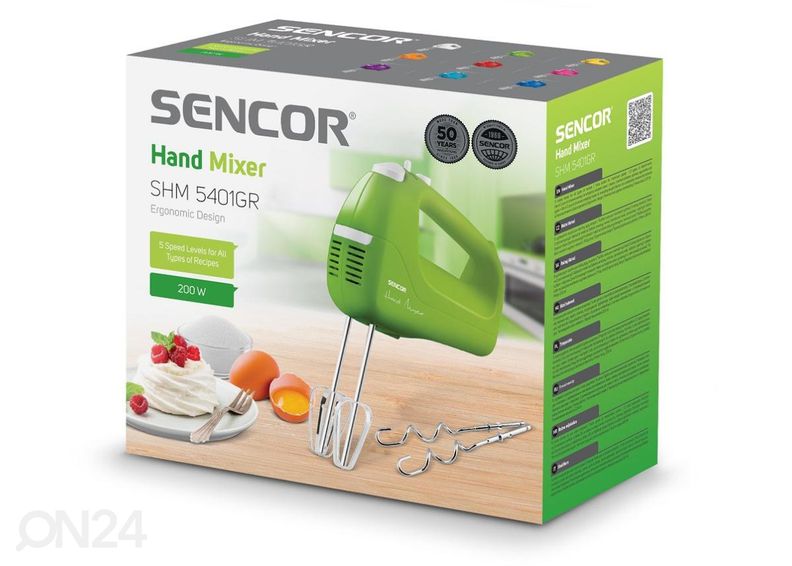 Vatkain Sencor SHM5401GR, vihreä kuvasuurennos