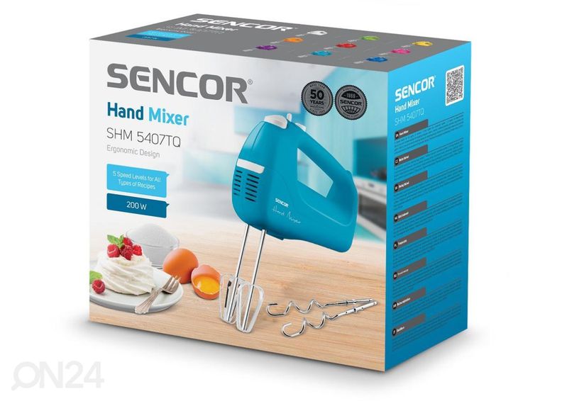 Vatkain Sencor SHM5407TQ, turkoosi kuvasuurennos