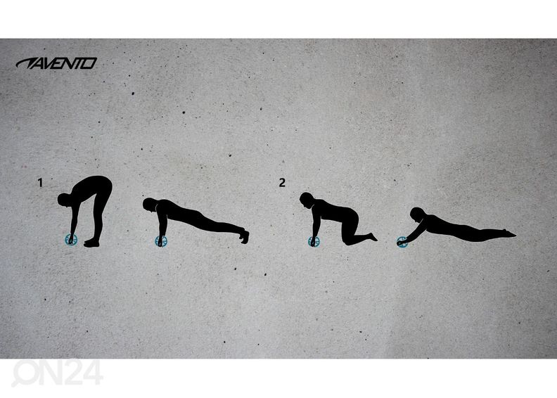 Vatsalihasten voimistelurulla Avento kuvasuurennos