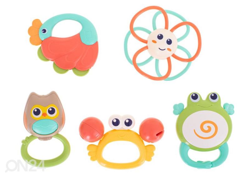 Vauvan helistimet 5 kpl HOLA kuvasuurennos