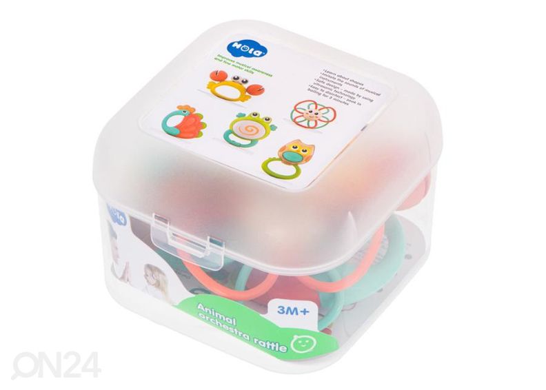 Vauvan helistimet 5 kpl HOLA kuvasuurennos