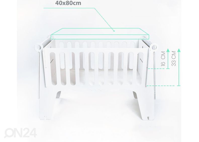 Vauvan kehto 40x80 cm kuvasuurennos
