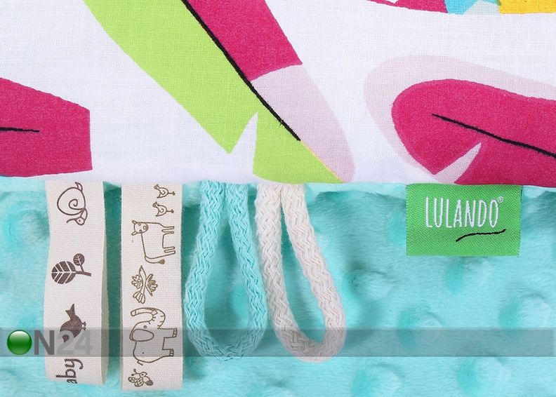 Vauvanpeitto LULANDO MINKY SININEN 100x140 cm kuvasuurennos