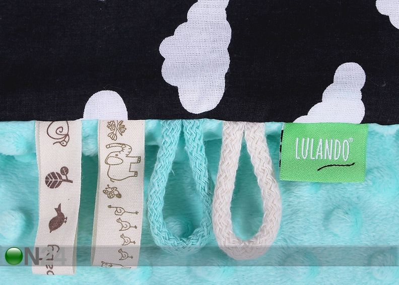 Vauvanpeitto LULANDO MINKY SININEN 100x80 cm kuvasuurennos