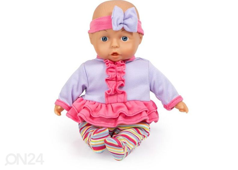 Vauvanukke Anna ja vauvatarvikkeet Bayer kuvasuurennos