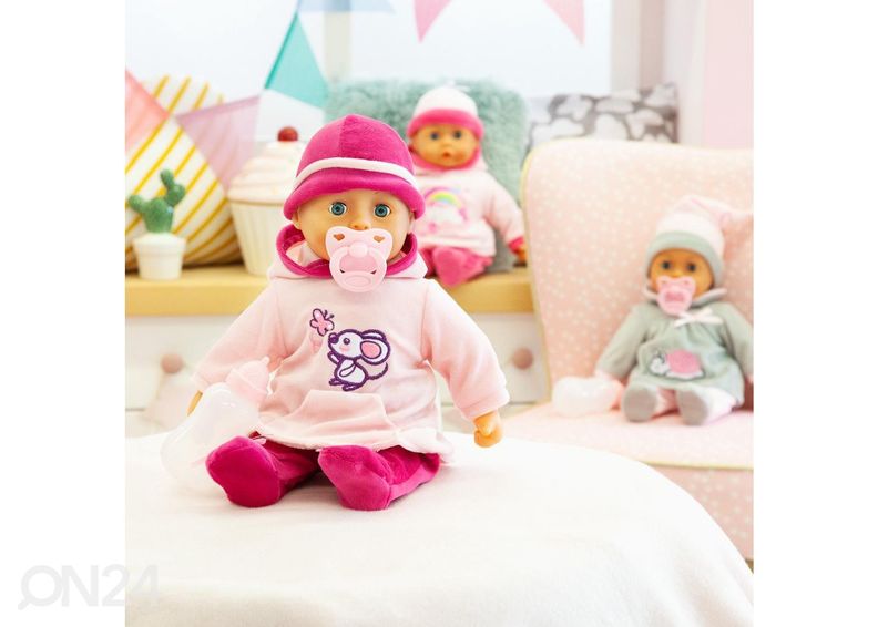 Vauvanukke Ensimmäiset sanat 38 cm Bayer kuvasuurennos