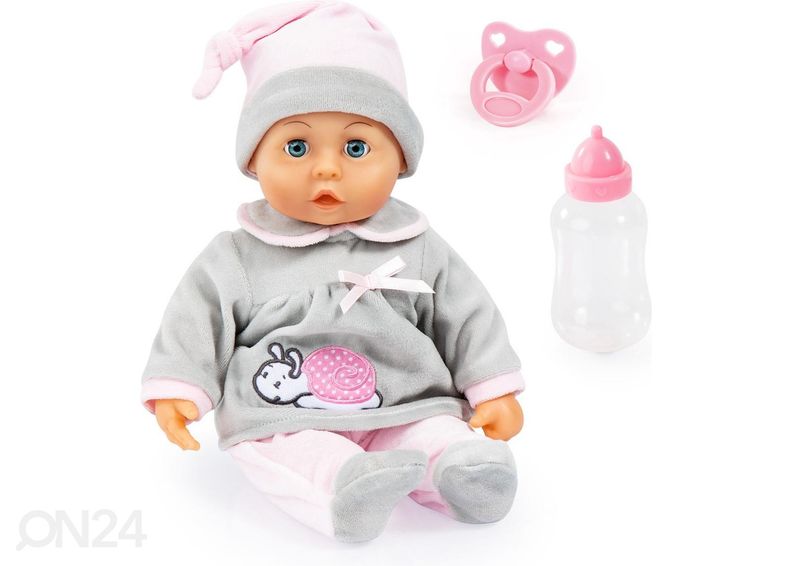 Vauvanukke Ensimmäiset sanat 38 cm Bayer kuvasuurennos