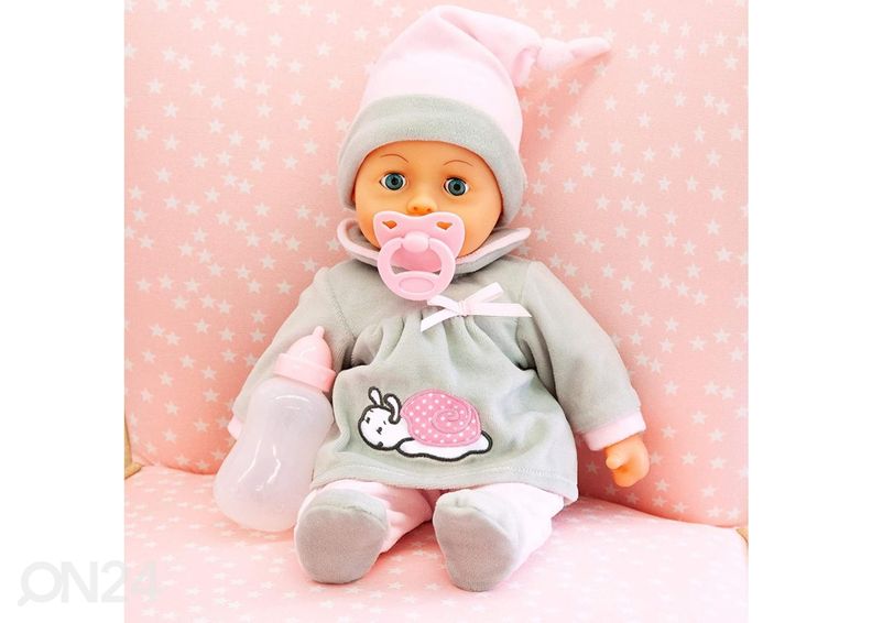 Vauvanukke Ensimmäiset sanat 38 cm Bayer kuvasuurennos