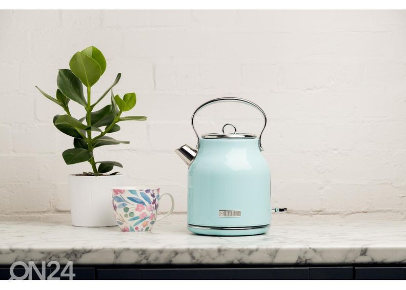 Vedenkeitin Haden Heritage 1,7 L, turkoosi kuvasuurennos