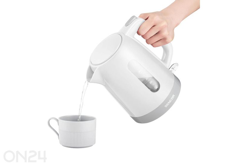 Vedenkeitin Sencor 1 L SWK1020WH, valkoinen kuvasuurennos