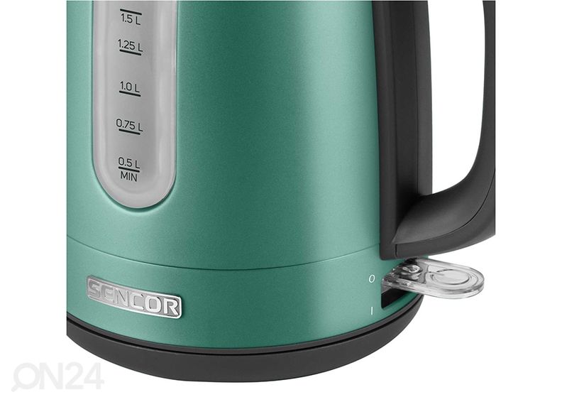 Vedenkeitin Sencor Metallic 1,7 L SWK1771GR kuvasuurennos