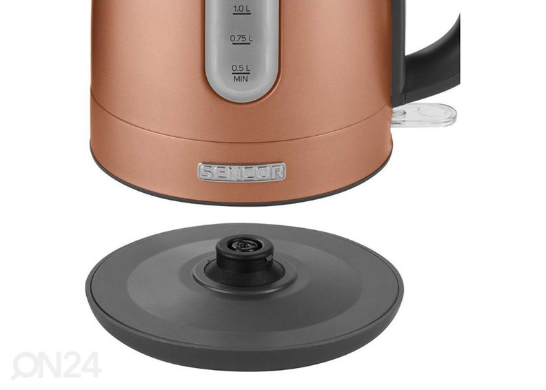 Vedenkeitin Sencor Metallic 1,7 L SWK1776GD kuvasuurennos
