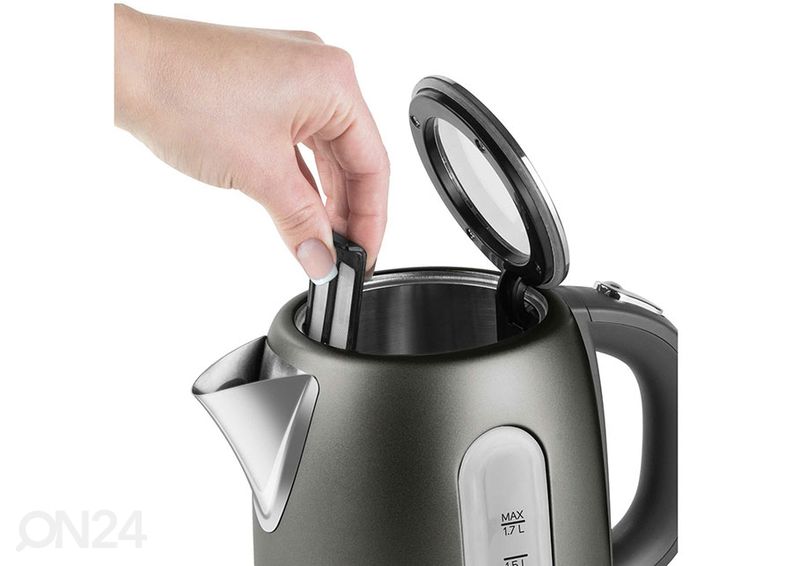 Vedenkeitin Sencor Metallic 1,7 L SWK1778BK kuvasuurennos