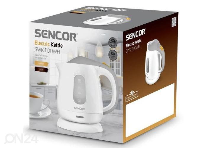 Vedenkeitin Sencor SWK1100WH, vallkoinen kuvasuurennos