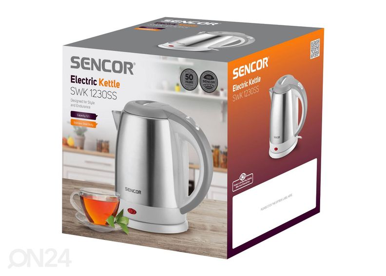 Vedenkeitin Sencor SWK1230SS kuvasuurennos