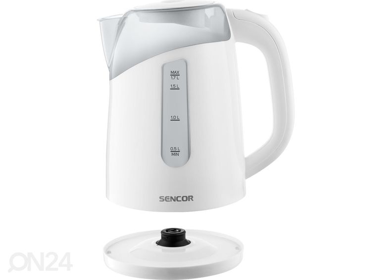 Vedenkeitin Sencor SWK1700WH, valkoinen kuvasuurennos