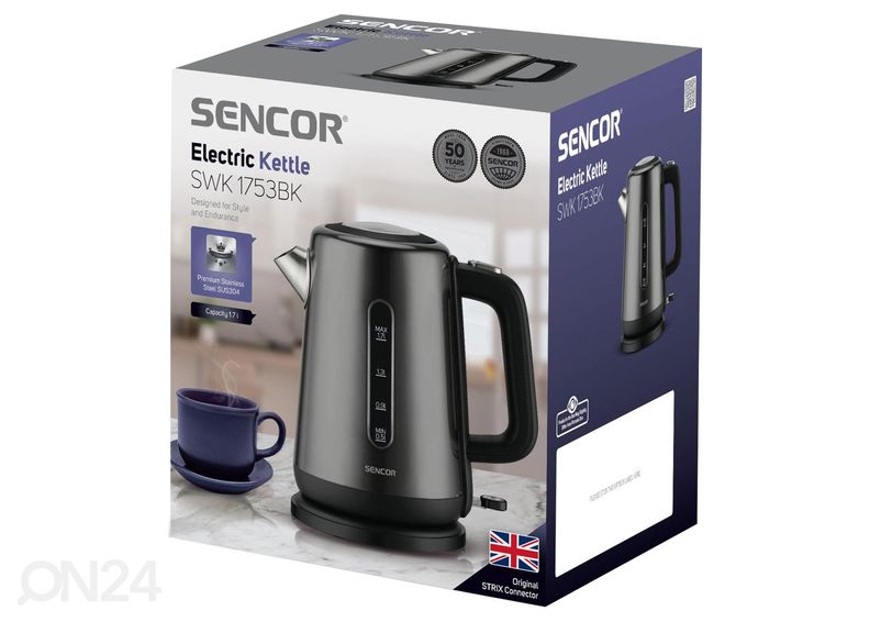 Vedenkeitin Sencor SWK1753BK kuvasuurennos
