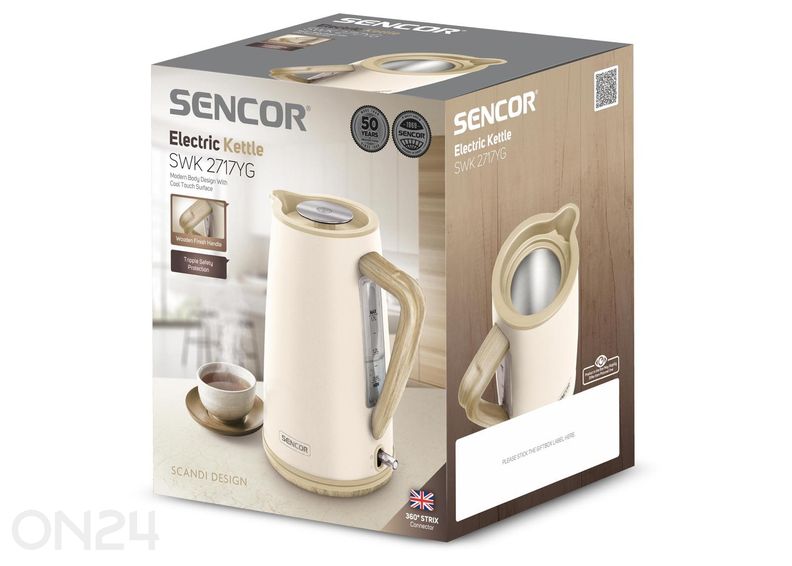 Vedenkeitin Sencor SWK2717YG kuvasuurennos